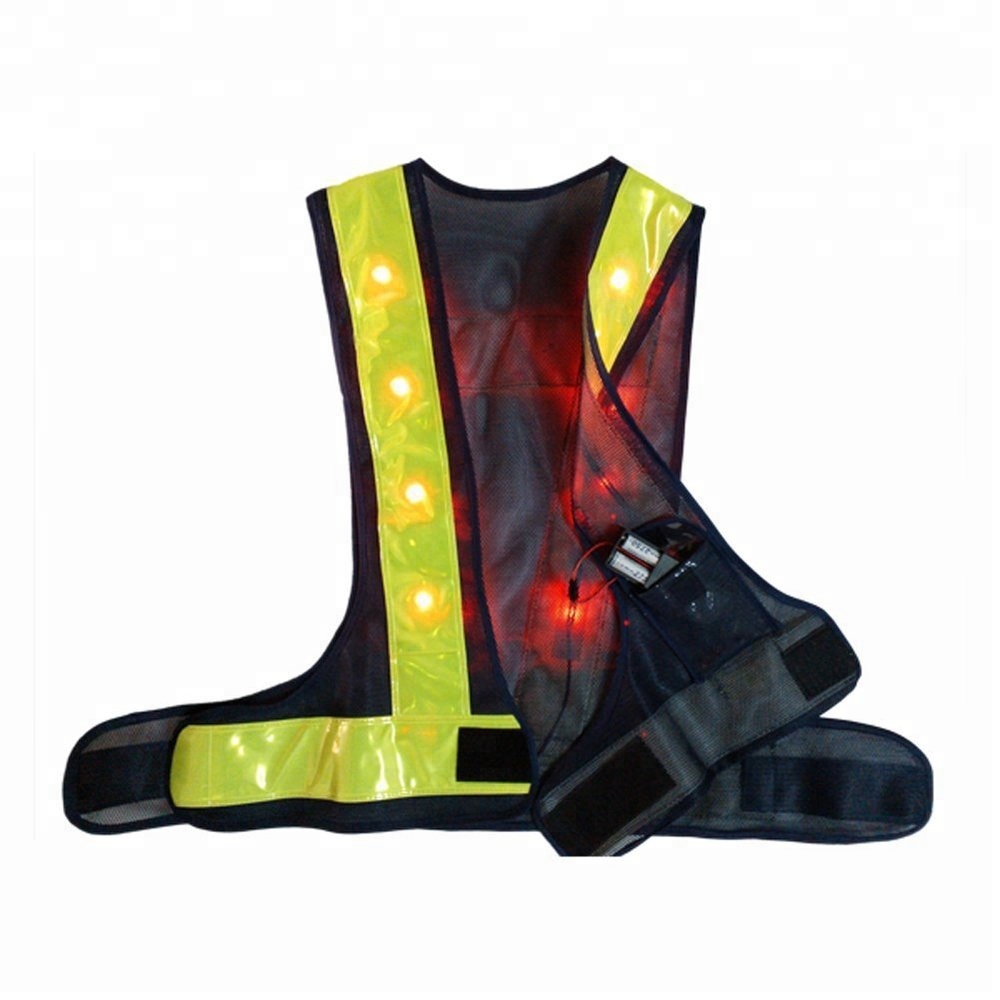 HCSP Led Lighted Reflective Safety Vest