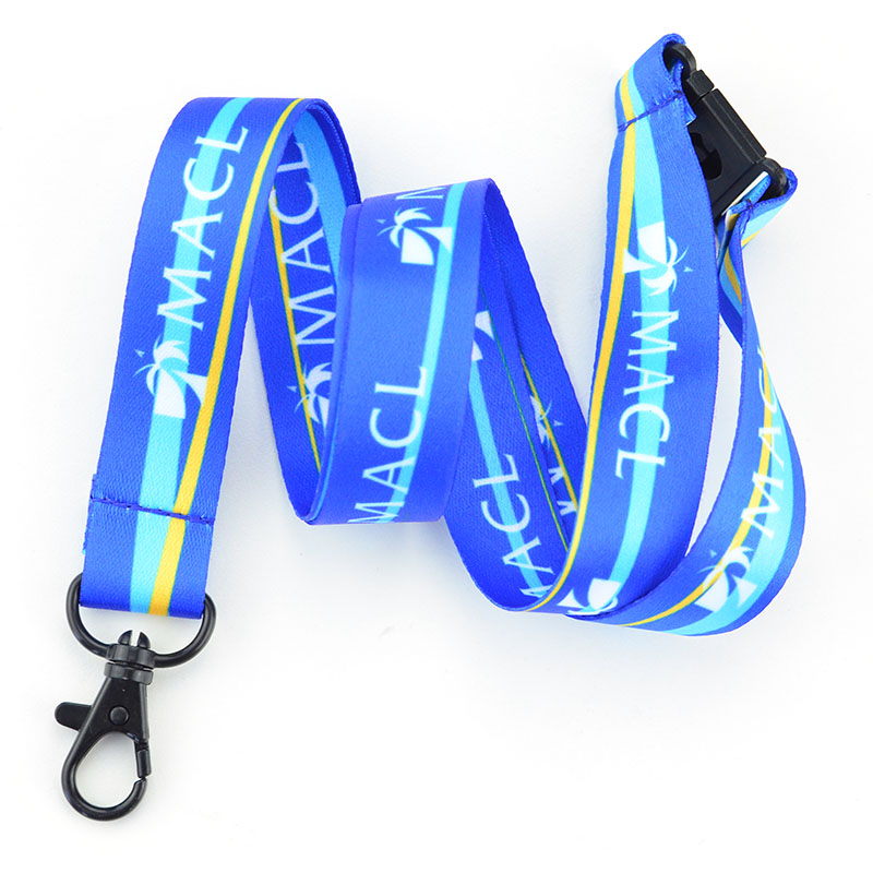 Cheap Sublimation Printed Polyester Custom Lanyards With Logo Custom