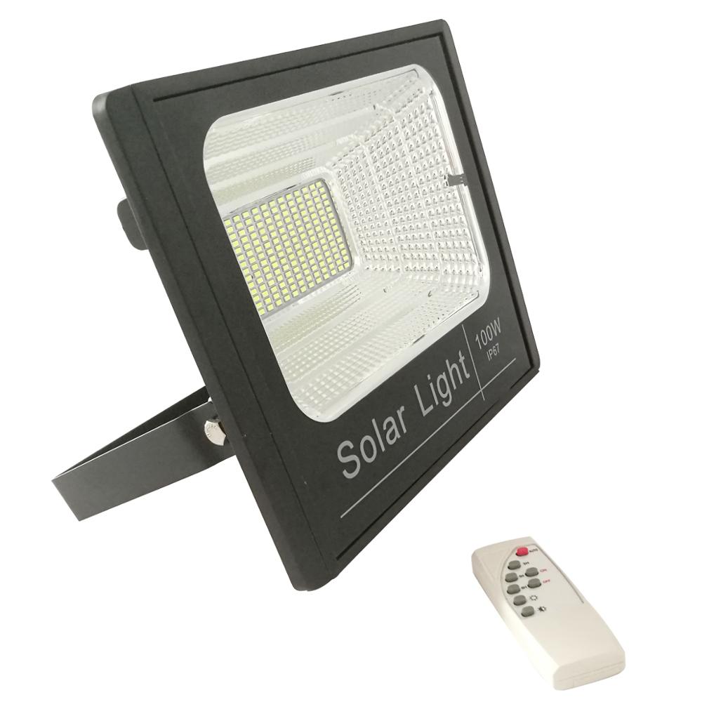 Factory Cheap price IP67 solar power supply system 100w solar led flood light