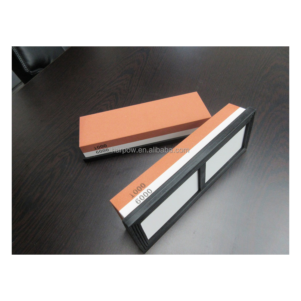 1000 6000 grit combination whetstone oil stone for sharpening