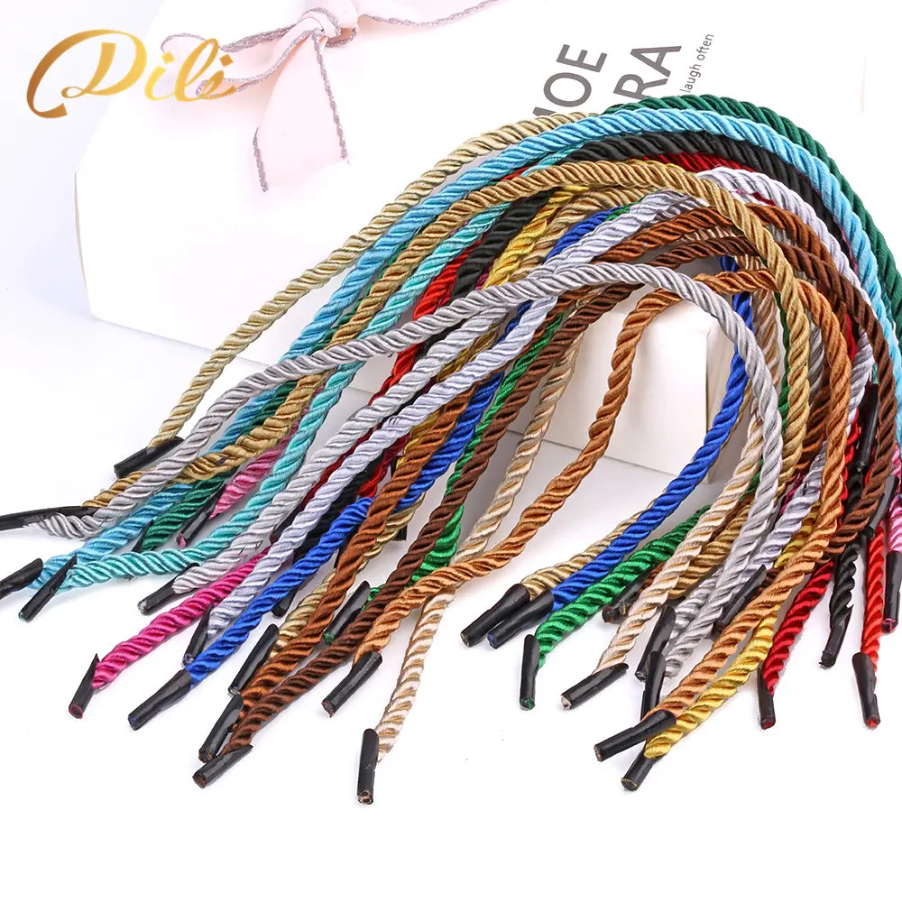 Wholesale Rope handle  paper bag Twisted String Handle 5mm round handle cord for Paper bag