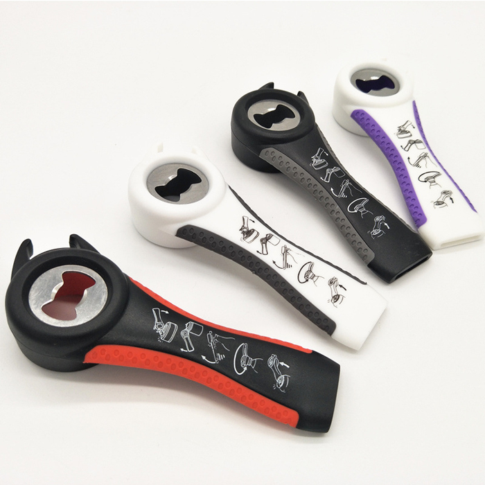 Hot Sale 5 in 1 Cheap Stainless Steel Beer Bottle Opener with Custom Logo