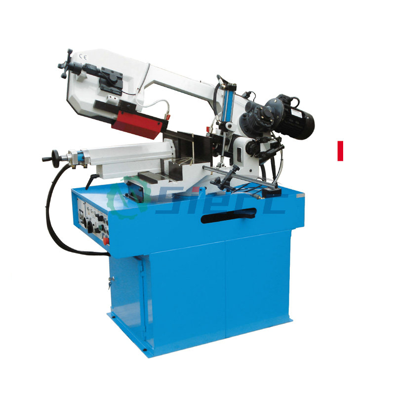 China Electric Semi Automatic Horizontal Vertical Iron Pipe Beam Steel Small Price Metal Cutting The Band Saw Machine For Metal