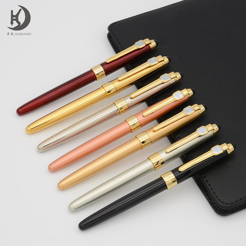 JINHAO 165 Series The Best Deals Promotional Click Metal l Fountain Pen With Logo