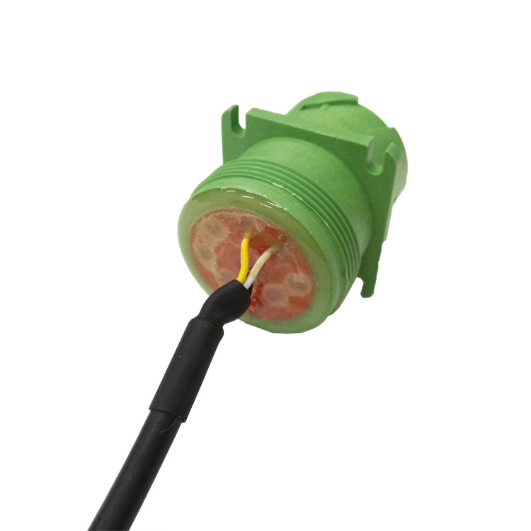 9 Pin J1939 зеленый Тип 2 папа к 6pin J1708 Женский Кабель-адаптер экранированный 24AWG