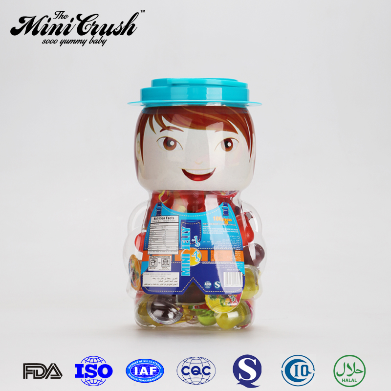 Горячие продажи мини-фрукты, желе, сладкие конфеты, мармелад Кубок