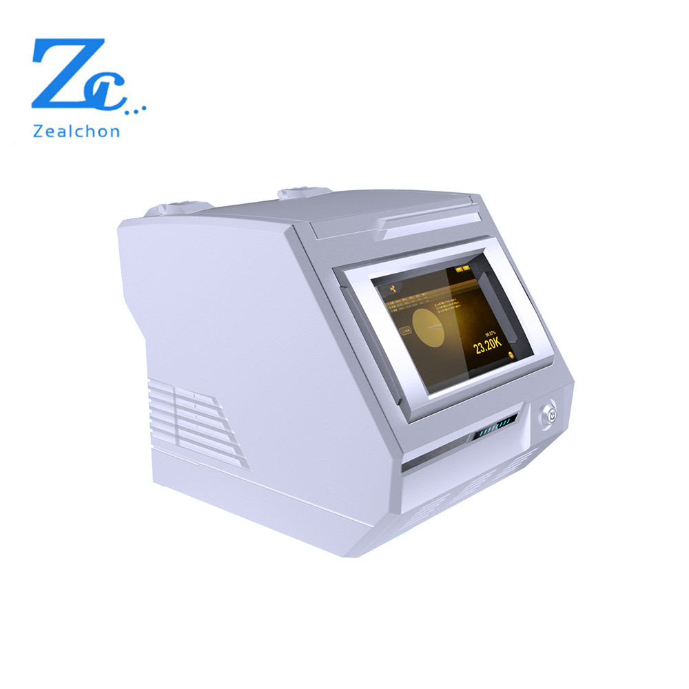 High accuracy electronic xrf spectrometer gold karat purity tester