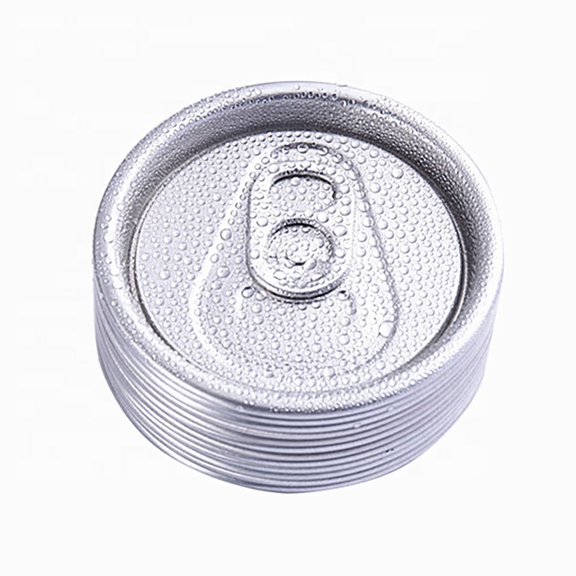 whole sale Free Sample Food Grade Multi Color Round Aluminium End Cap 202# SOT Easy Open Can Lid