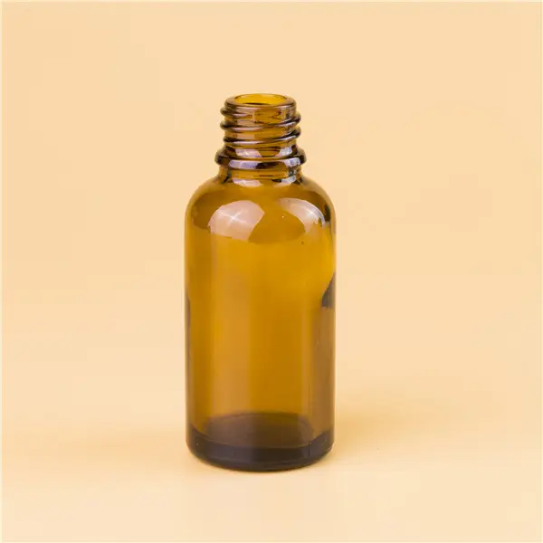 18/410 30ml amber essential oil glass bottle amber Euro dropper bottle