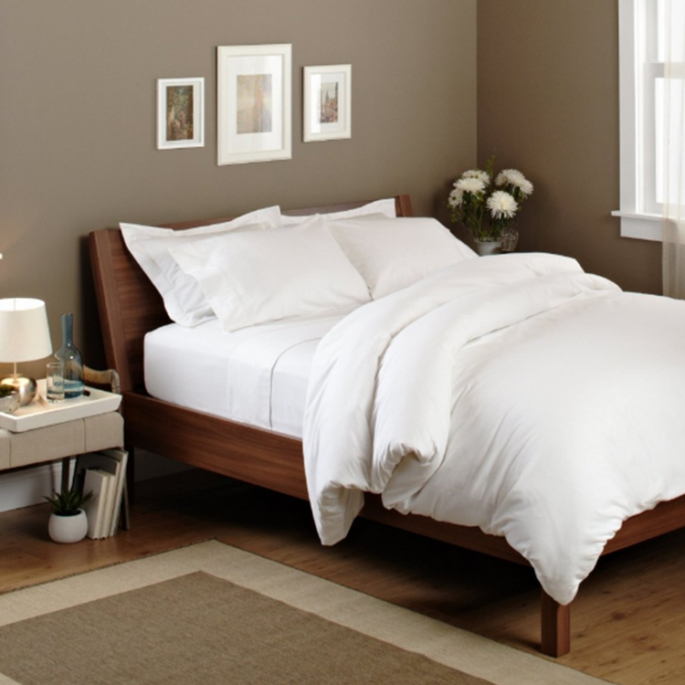 50%-100% White Goose Down Custom Printed Down Alternative Comforter