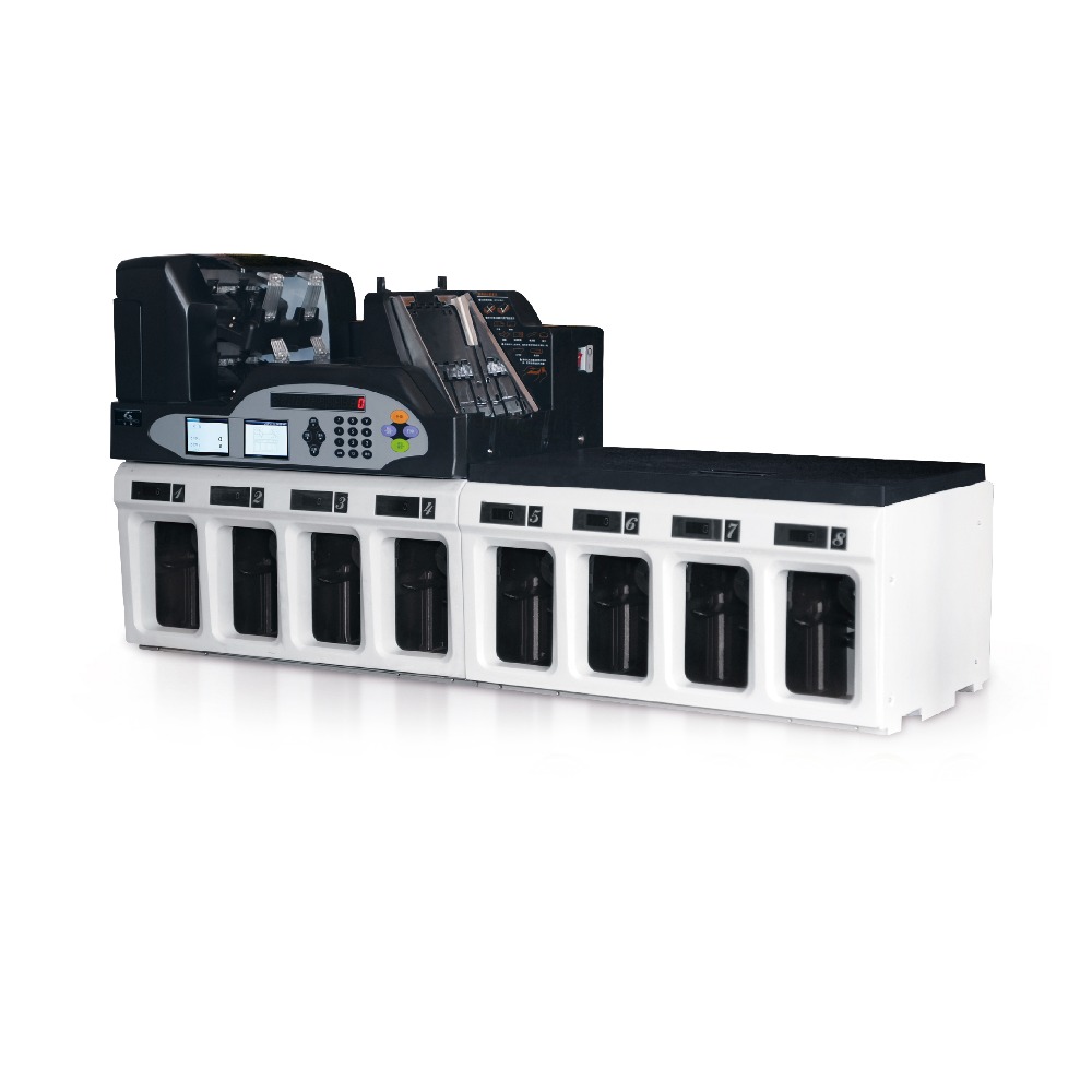 Высокопроизводительный смешанный сортировщик Банкнот 8 + 2 GA-QFJ10800 Bill с IR UV MG dual CIS для банка