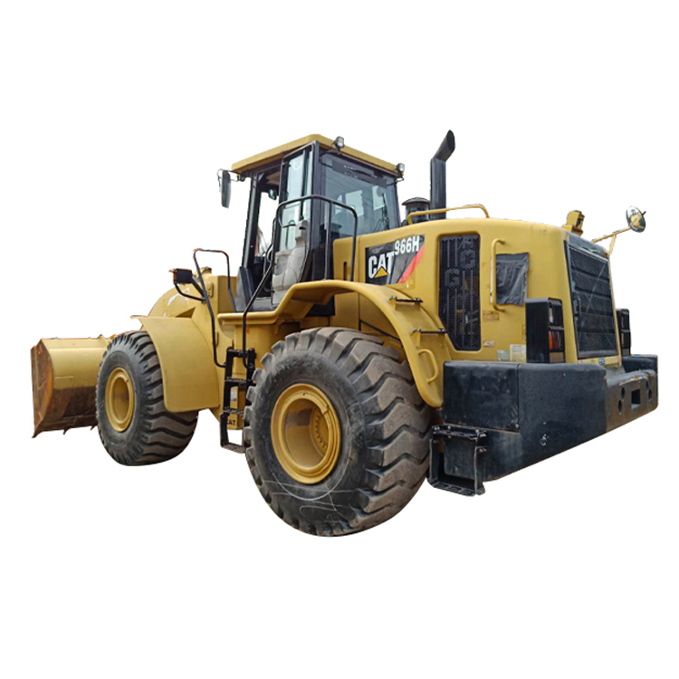 Оригинальный подержанный колесный погрузчик гусеницы CAT 966H хорошее состояние и низкая цена