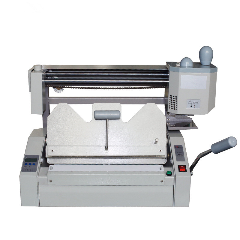 Легко управление бумага клей Binder Binding машина для книг