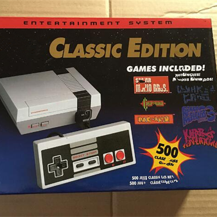 500 встроенных игр, Классическая игровая мини-консоль для Nintendo, оптовая продажа