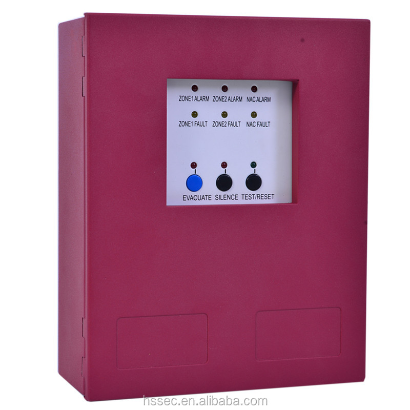 220V Обычная панель управления пожарной сигнализацией