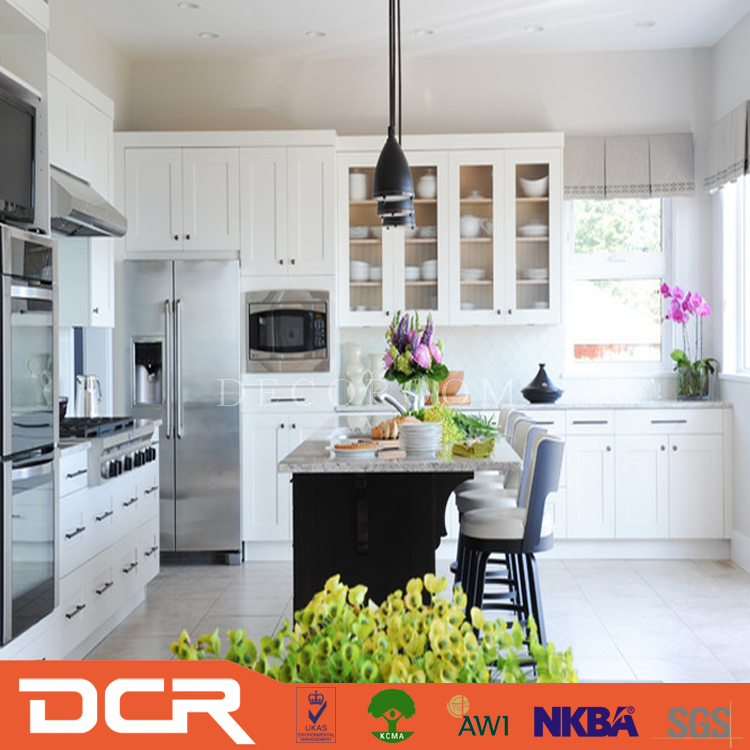 Foshan Modular Custom Made Fiber PVC Kitchen Cabinet Chinese Supplier