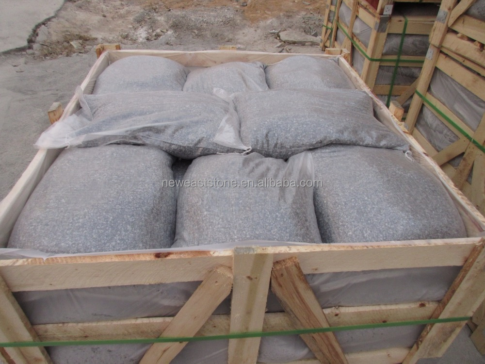 Китай дешевая цена из черного камня сломанный pebble pea rock stone