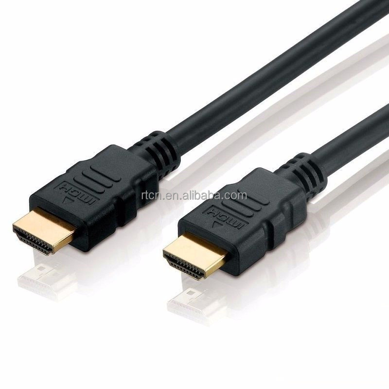 Лидер продаж 2160 P Высокое разрешение черный кабель hdmi 4 К к 60 Гц на 18 Гбит/с высокой скорость Ethernet