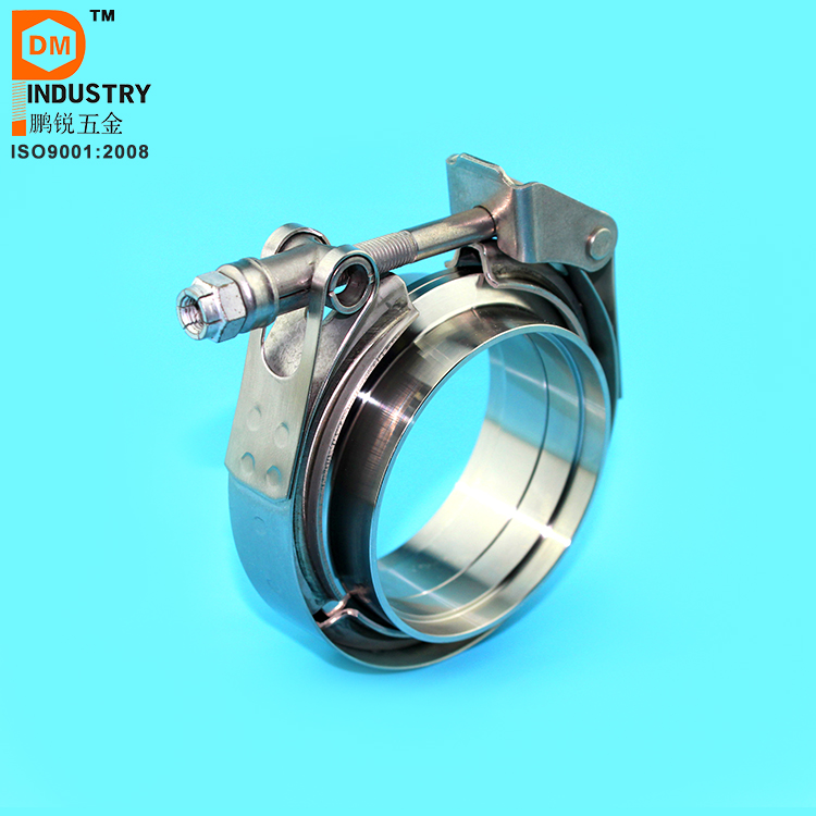 3,5 "SS мужской/женский фланцы Quick Release V Band зажим