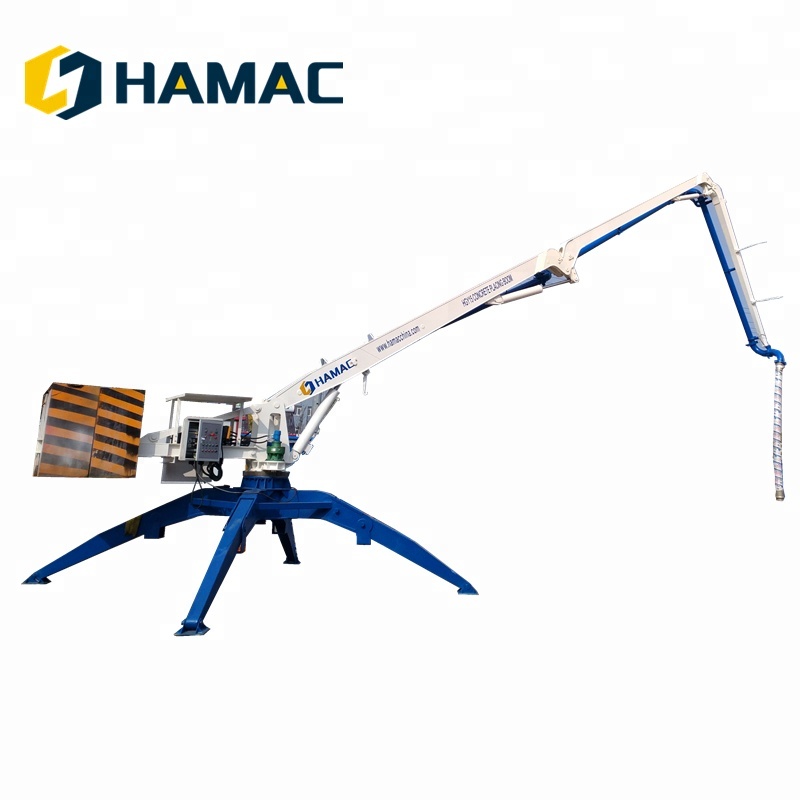 Гидравлический бетоносмеситель HAMAC HGY17 типа паук, putzmeister
