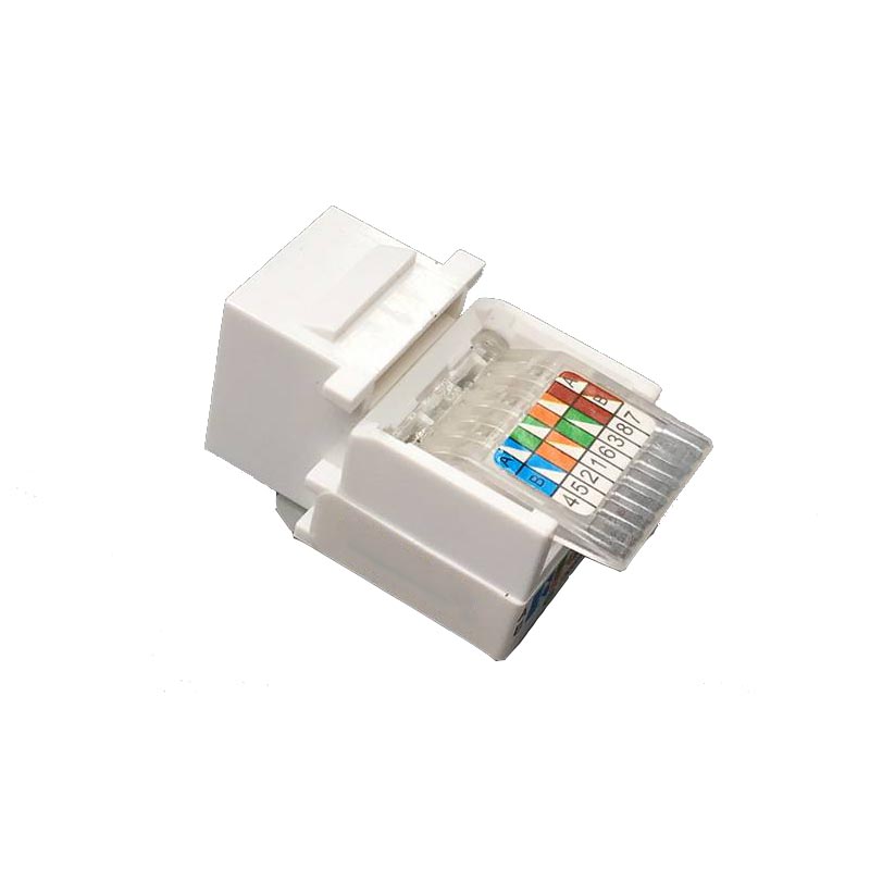 XL-2036 хит продаж высокое качество Cat6 90 градусов UTP на защелках cat 6 Keystone Jack для лицевой панели