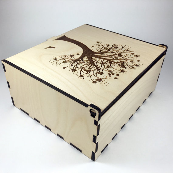 Essential Oil Wooden Storage Box Wood Gift & Craft MDF UV Coating Handmade Stamping Accept Glossy Lamination