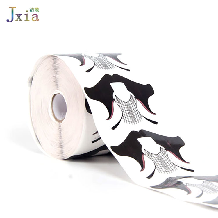 Jiexia пользовательская поддержка салонный УФ гель наконечник удлинитель инструменты прозрачный ПВХ пластиковые формы для ногтей для дизайна ногтей