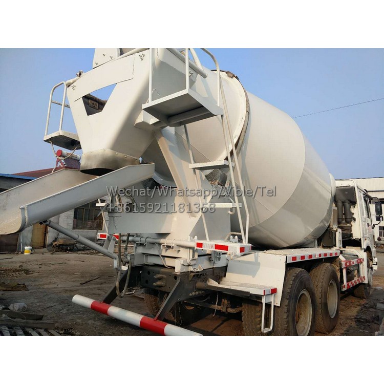 Widely Used Sinotruk Howo 336HP 6x4 Mixer truck, Seconed Head 10 Wheel Howo Concrete Mixer Truck For Sale