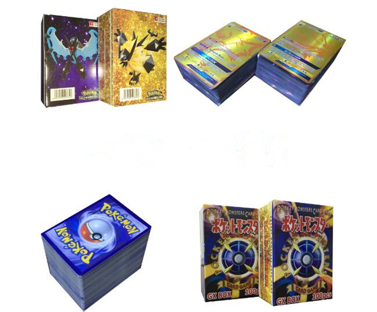 Карты POKEMON GX MEGA EX бумажные торговые карты