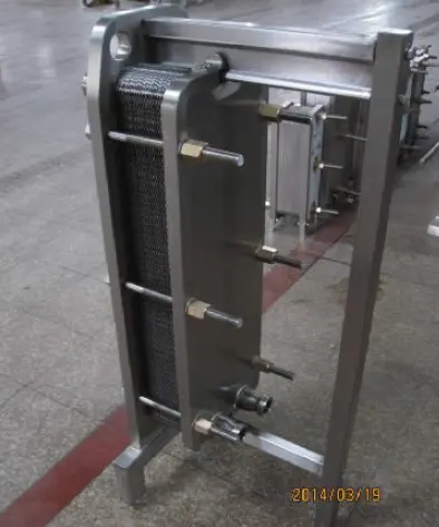 stainless steel plate heat exchanger for beer brewing