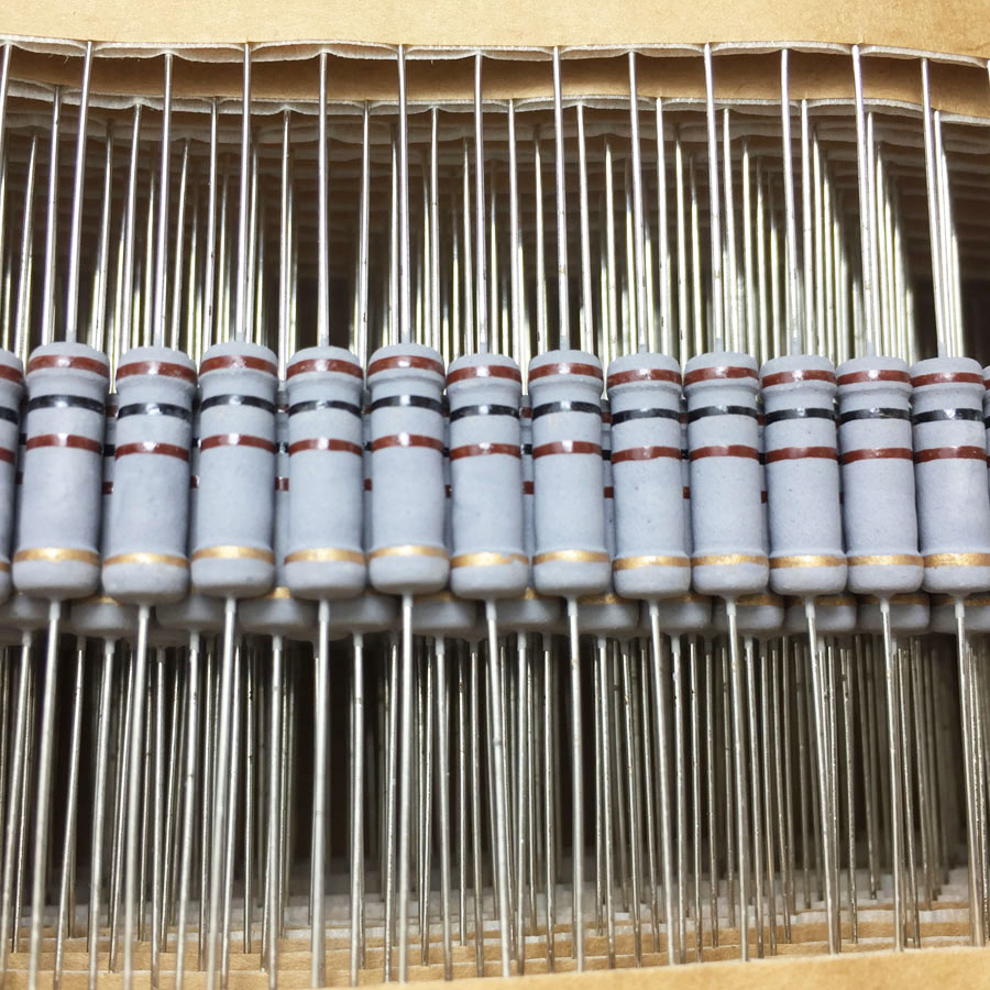 Metal Oxide Film Resistors 1/4W 1/2W 1W 2W 3W