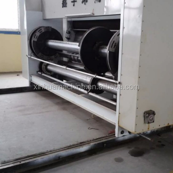 (1-5 colors ) multicolor fully automatic corrugated carton box flexo printing slotting machine