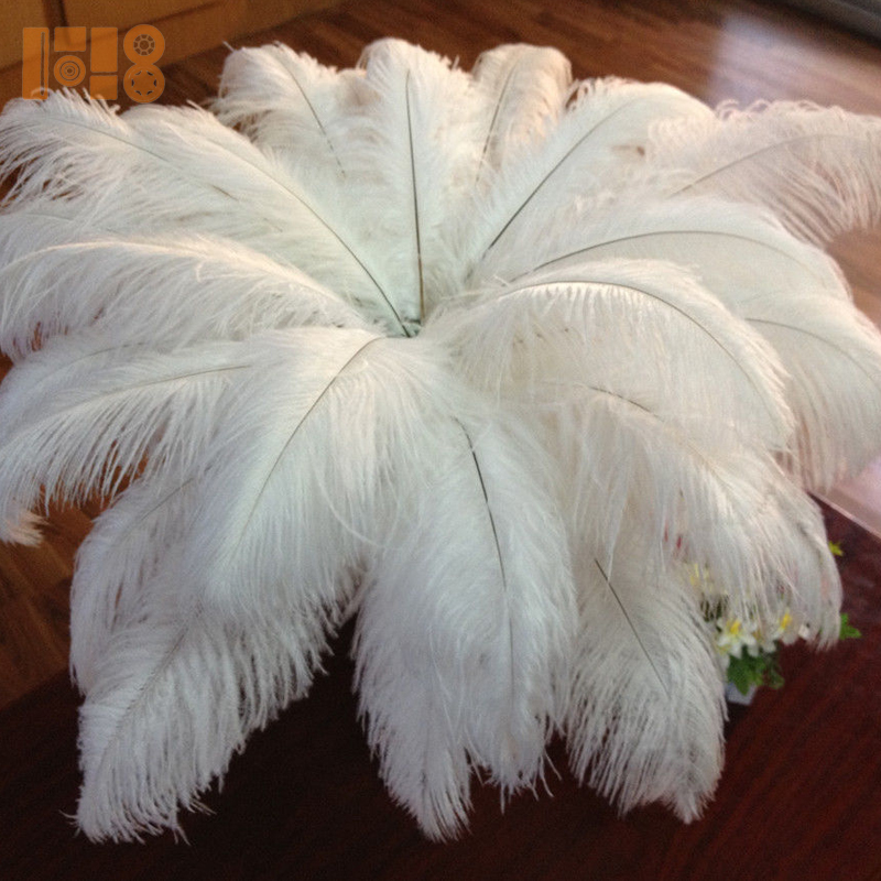 fashion orange ostrich feathers for party decoration