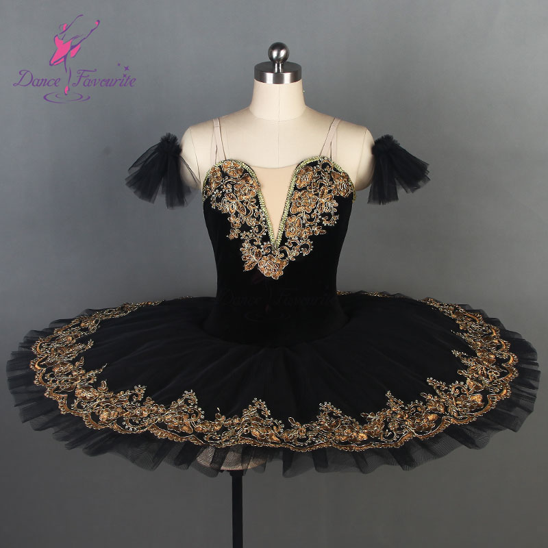 Женское балетное платье-пачка Black swan, профессиональное балетное платье для выступлений, BLL089