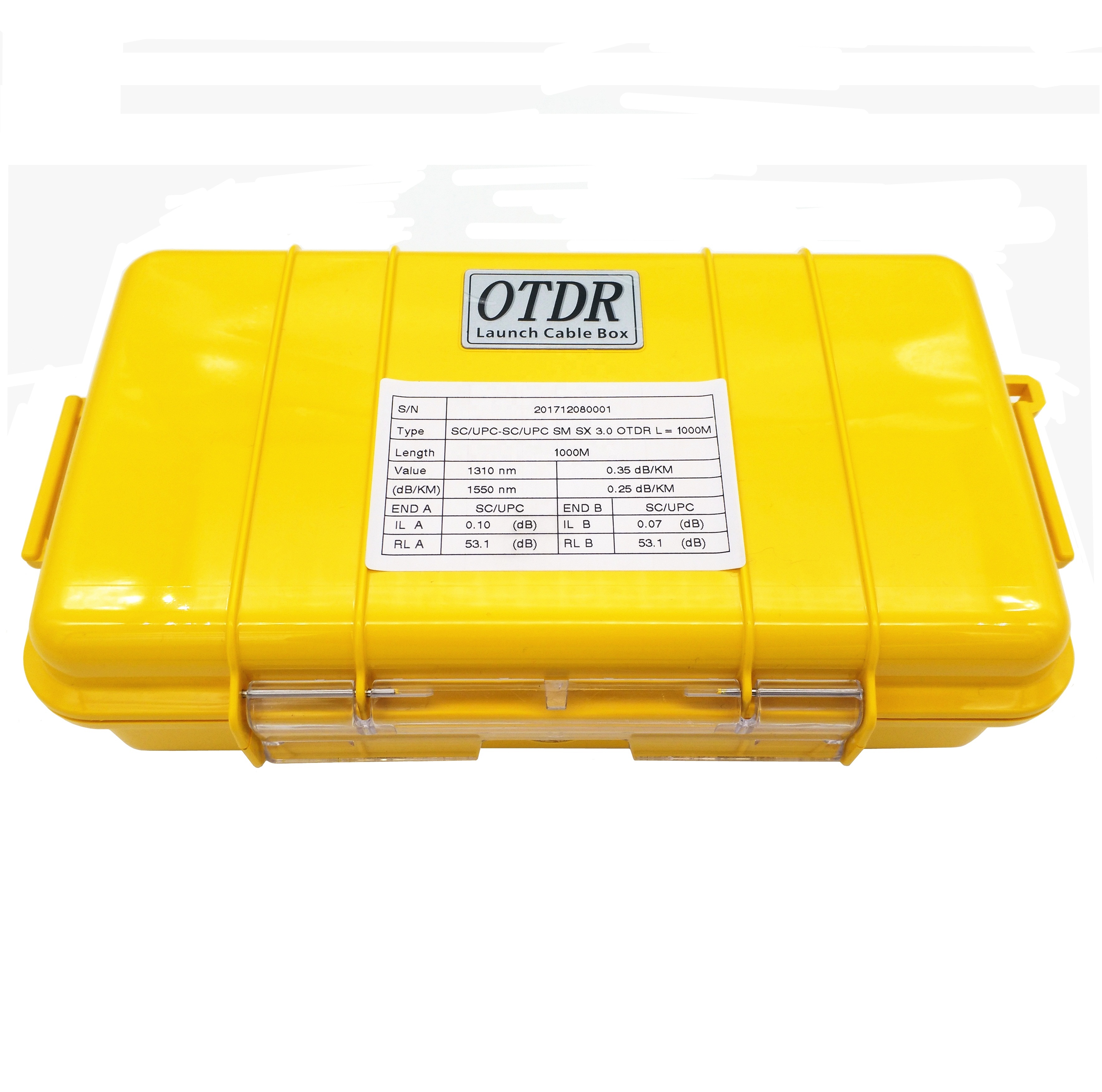 FTTH OTDR Кабельная коробка для запуска одномодовый многомодовый тестовый удлинитель коробка OTDR