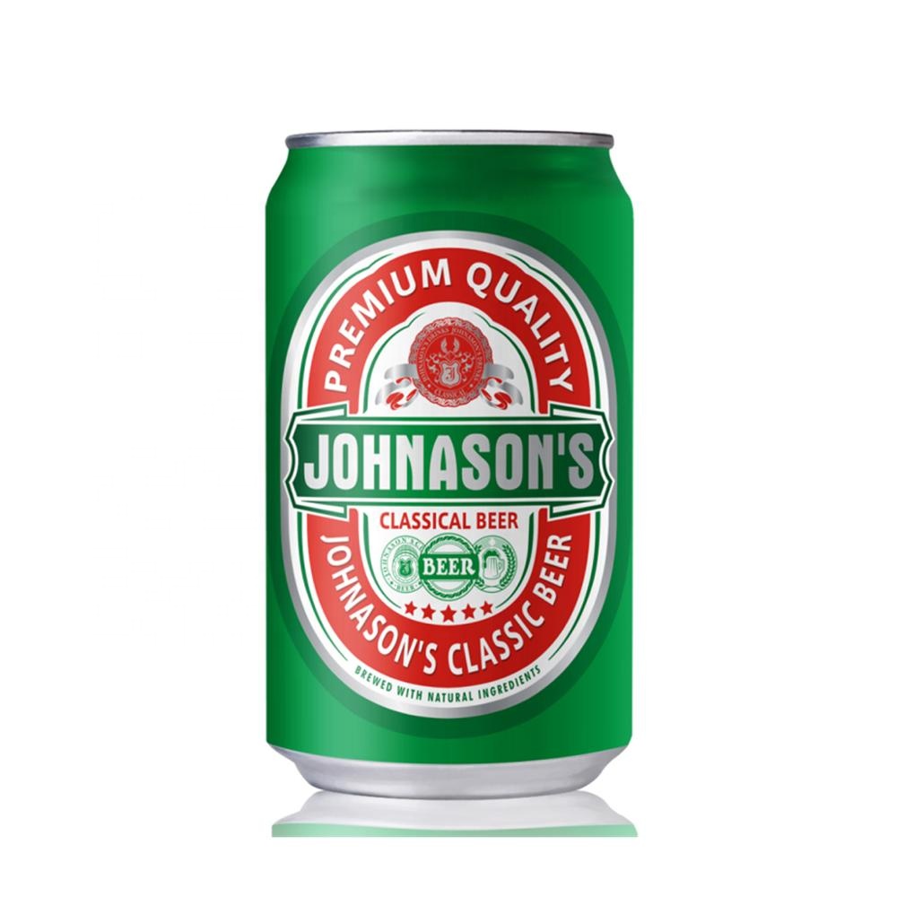 Популярное Классическое Пиво JOHNASON'S 330 мл
