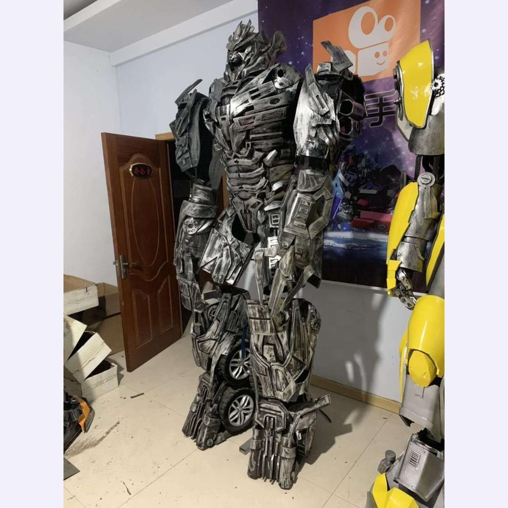 HI пользовательский костюм талисмана 2,7 м, высокий трансформатор, реалистичный костюм робота для взрослых