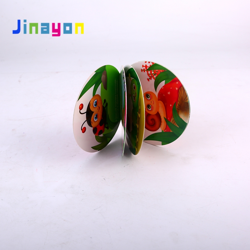 Jinayon New Custom Design Animal Shaped Board Book For Children Customized Size