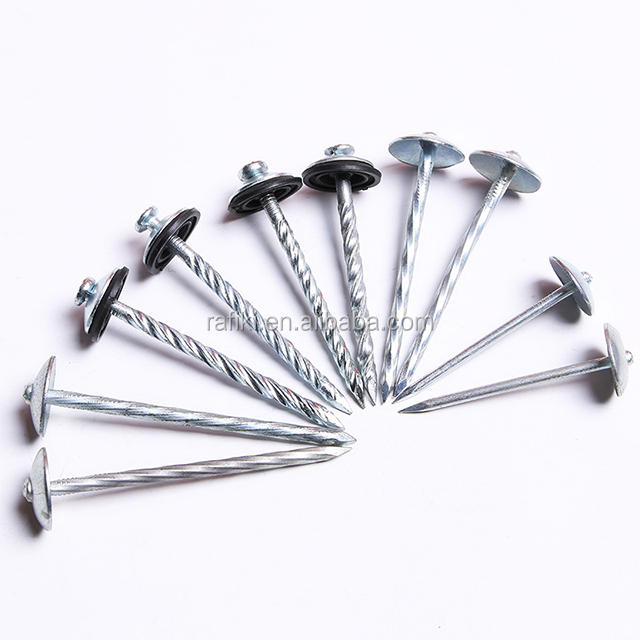 Steel Material And ISO Standard Umbrella Roofing Nail