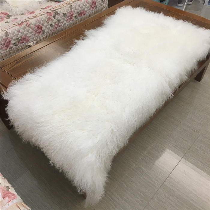 Cheap Tibetan Sheepskin Shearling Skins Real Fur Fabric