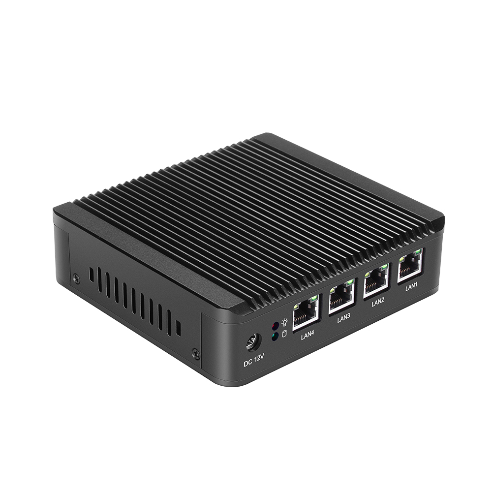 4 Ethernet сервер J1900 4 ядра Pfsense Мини компьютер с г памяти брандмауэр безвентиляторный pc доска