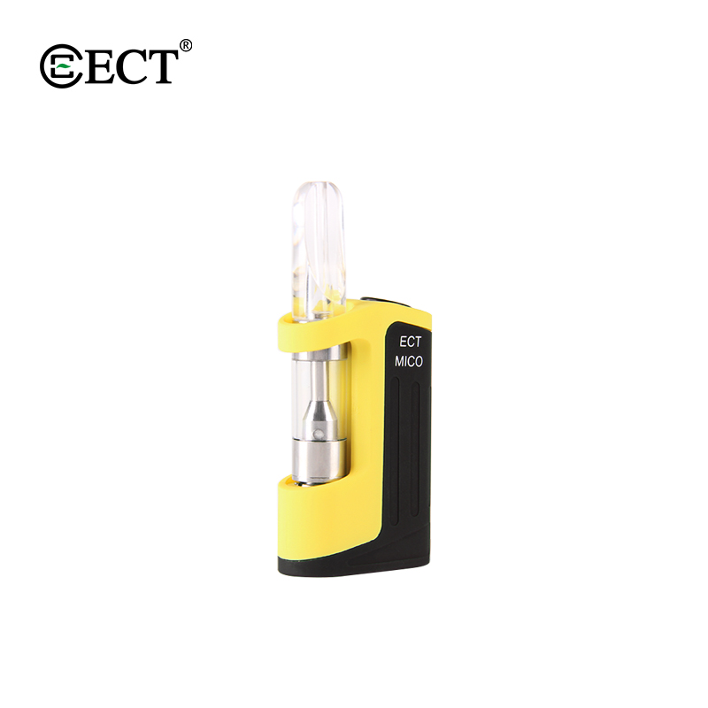 Высокое качество ECT Mico мини vape батарея Магнитная 510 нить ладони КБР батарея 350 мАч переменное напряжение 3,3-4,0 в для КБР cartomizer