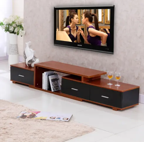Home Furniture Wood Used New Model Tv Stand Tv Cabinets