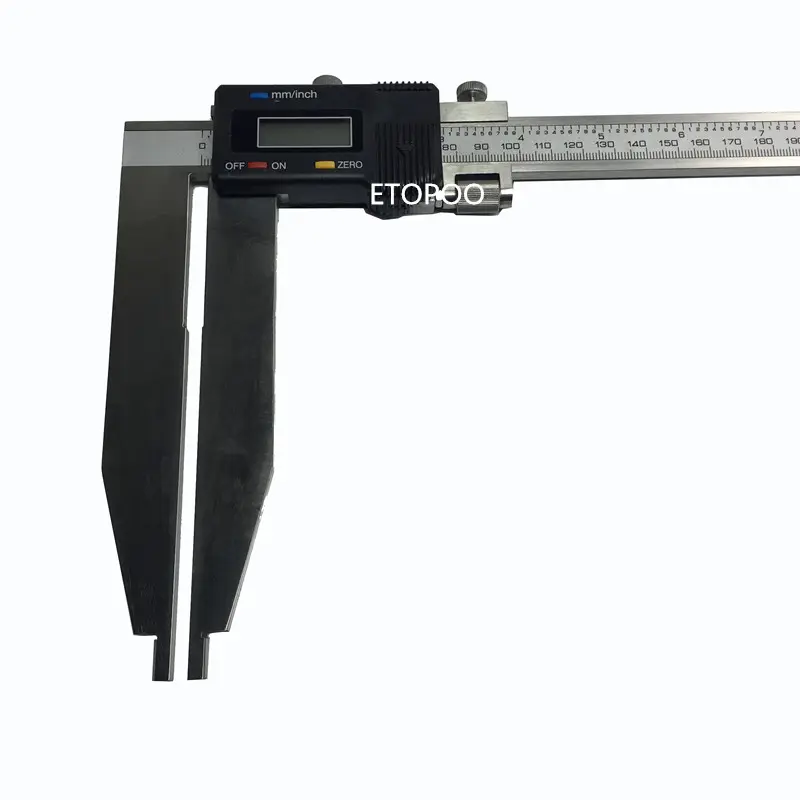 0-300mm stainless steel digital caliper with long jaw 150mm