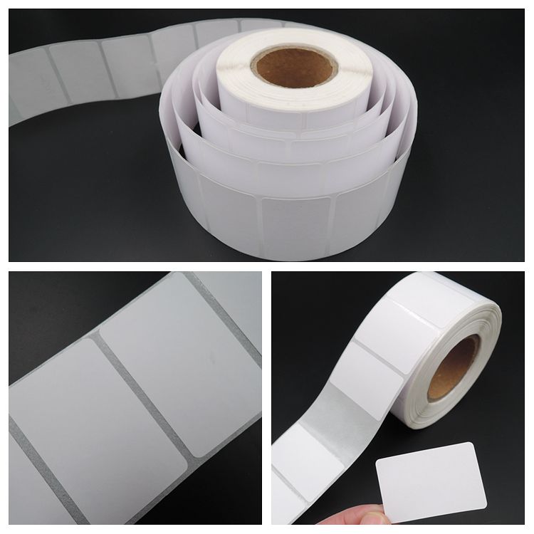 hot melt custom printable shelf price label in supermarket