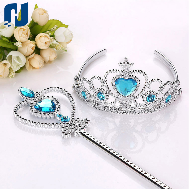 Princess Dress Up Princess Wands Tiaras and Crowns for Little Girls Princess Party Supplies Set
