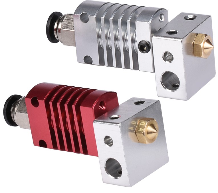 Обновленный экструдер CR10 цельнометаллический hotend 1,75 мм w/o провод с титановым сплавом heatbreak