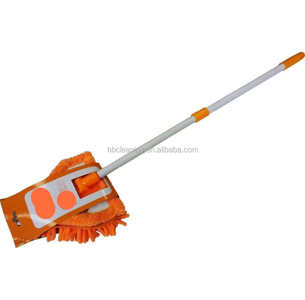 telescopic microfiber flexible ceiling fan duster