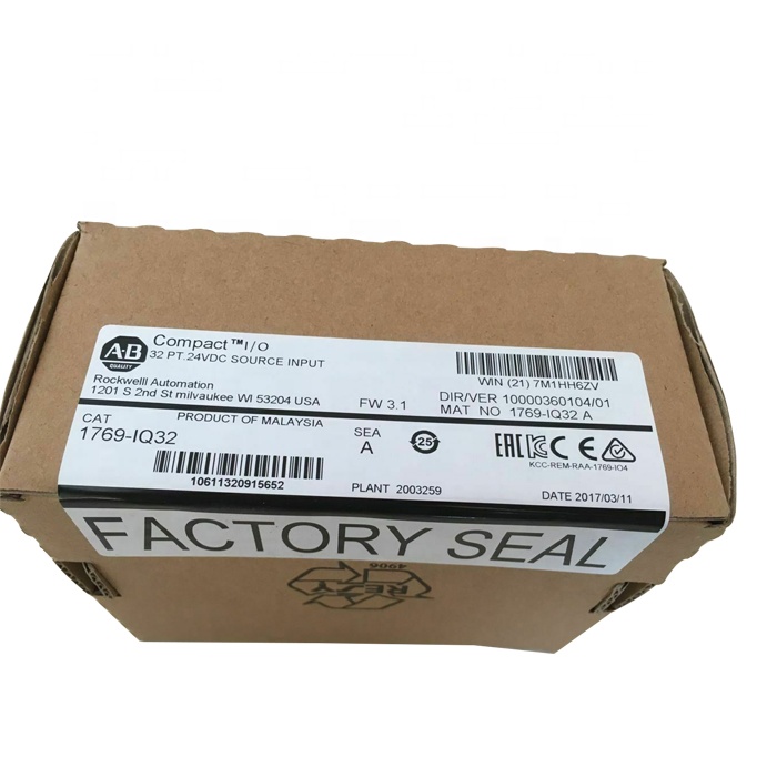 Новый Аллен Брэдли 1769IQ32 компактный Logix 24 В DC вход модуль 1769-IQ32/A Plc контроллер