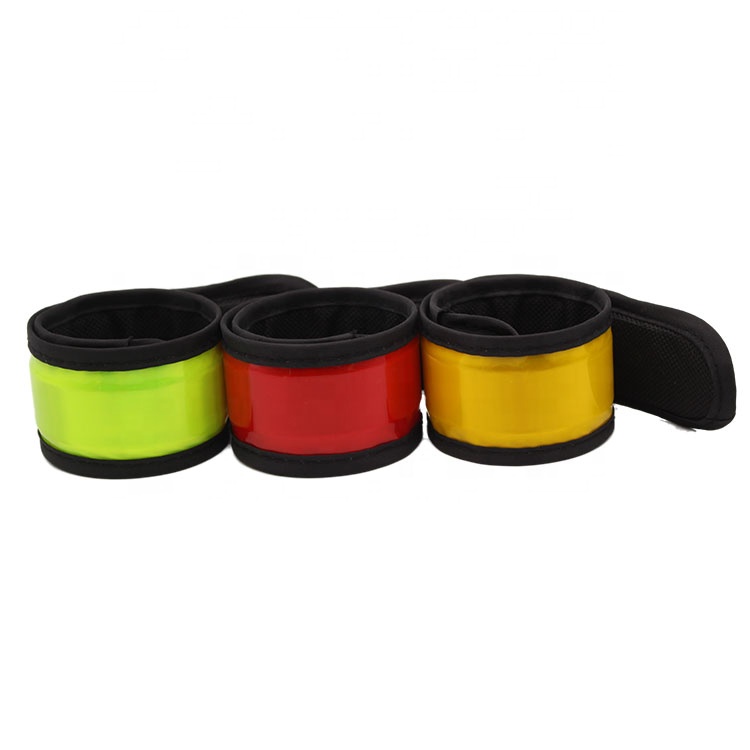 The best-selling outdoor sports led slap bracelet reflective slap band for night run